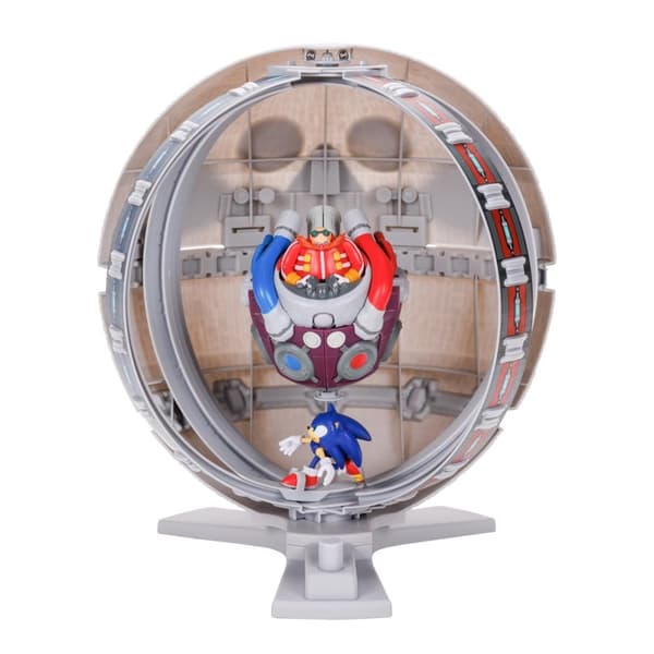 JAKKS Pacific Sonic the Hedgehog 2,5 tommers lekesett Death Egg Battle Set