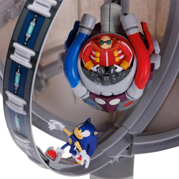 JAKKS Pacific Sonic the Hedgehog 2,5 tommers lekesett Death Egg Battle Set