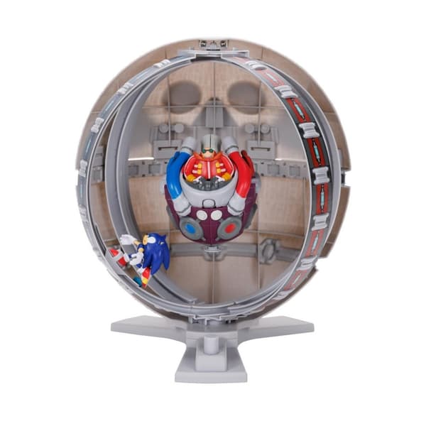 JAKKS Pacific Sonic the Hedgehog 2,5 tommers lekesett Death Egg Battle Set