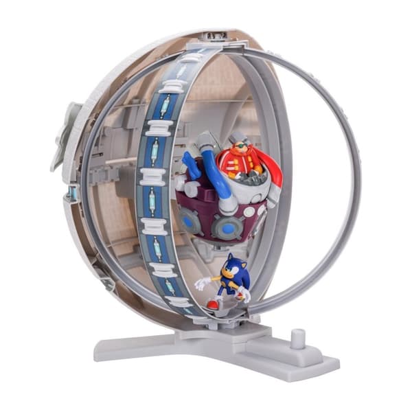 JAKKS Pacific Sonic the Hedgehog 2,5 tommers lekesett Death Egg Battle Set