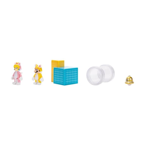 JAKKS Pacific Super Mario 2,5 tum Diorama Set 3D World