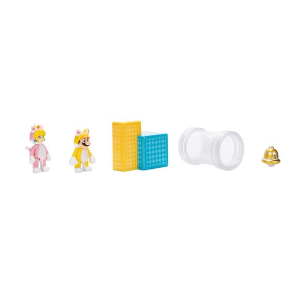 JAKKS Pacific Super Mario 2,5 tum Diorama Set 3D World