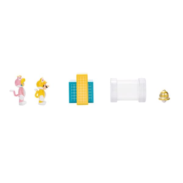 JAKKS Pacific Super Mario 2,5 tum Diorama Set 3D World