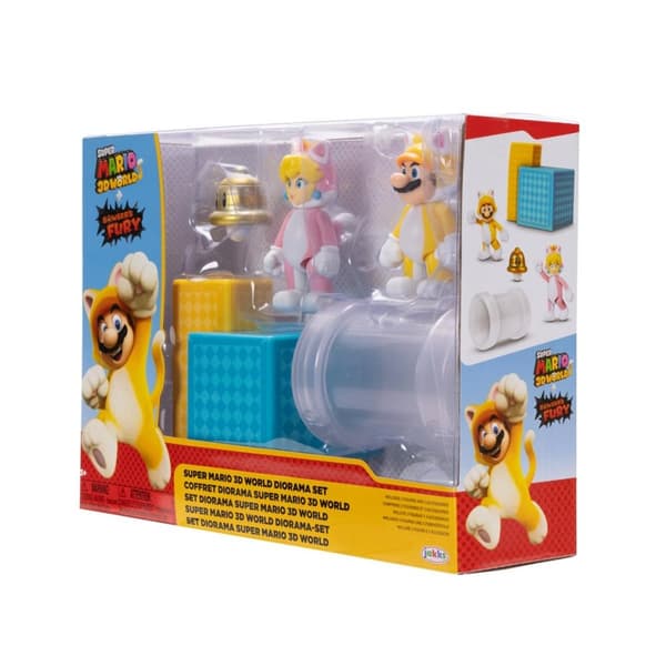 JAKKS Pacific Super Mario 2,5 tum Diorama Set 3D World