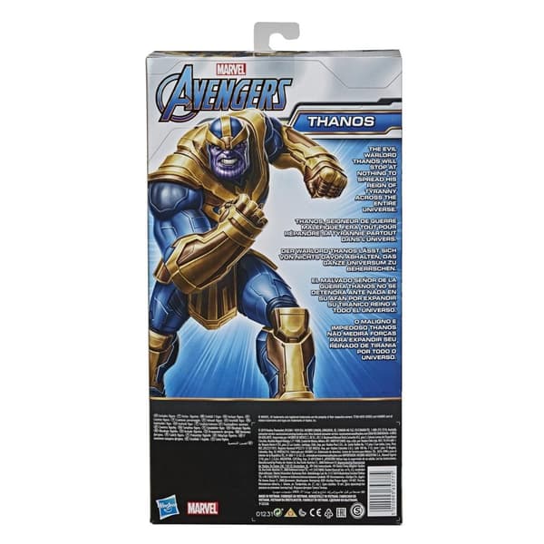 Kostajat Titan Hero 12 tuuman Deluxe-hahmo Thanos