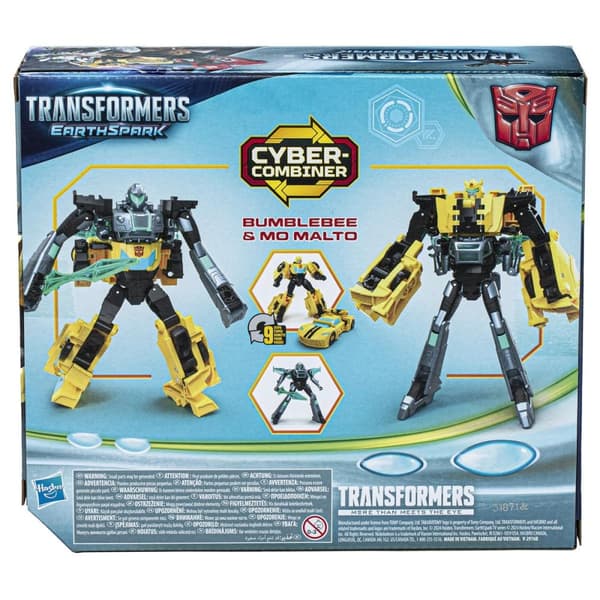 Transformers EarthSpark Cyber Combiner (Bumblebee & Mo Malto)
