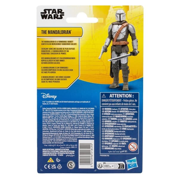 Star Wars Epic Hero Series 4 tommers figur Mandalorian