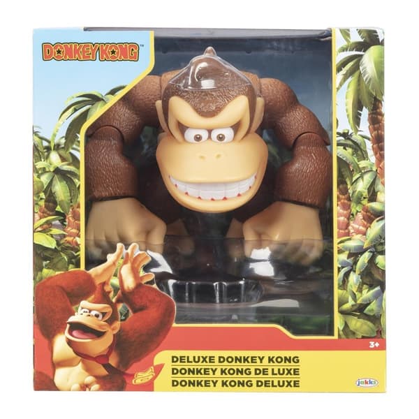 JAKKS Pacific Donkey Kong 6 tums figur Deluxe Donkey Kong