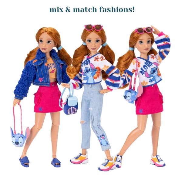 JAKKS Pacific Disney ily 4EVER Fashion Doll med ekstra mote inspirert av Stitch (2024)