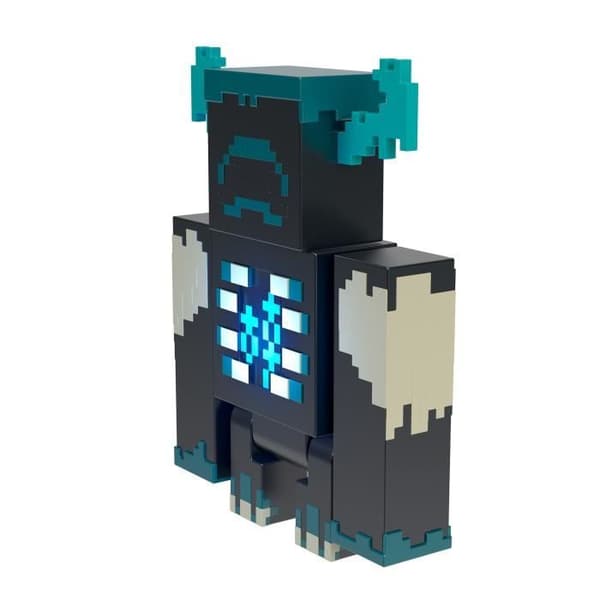 Minecraft Super Boss Warden Figure - MATTEL - Guardian - Lights and Sounds of Combat - Ålder 6 och uppåt
