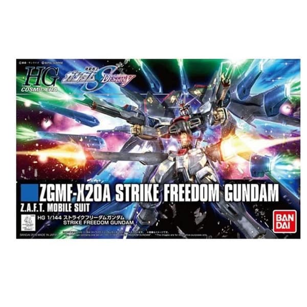 Gundam Model Kit - ZGMF-X20A Strike Freedom Gundam Gunpla HG 201 1/144 13cm