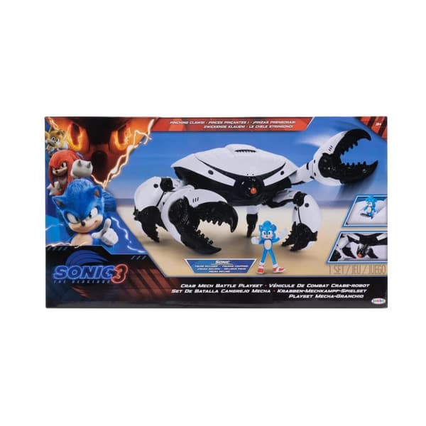 Sonic Crab Mech Battle Lelusarja