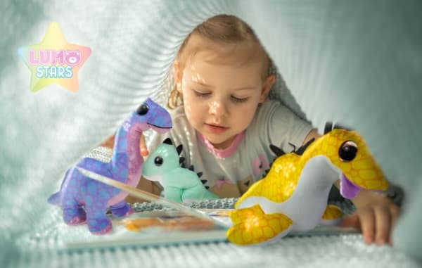 Lumo Stars Dino Plesiosaur classic plush