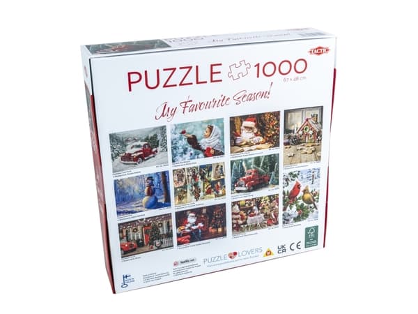 Tactic Puzzle Lovers Christmas Tree Miniature 1000 pcs puzzle