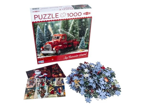 Tactic Puzzle Lovers Christmas Tree Miniature 1000 pcs puzzle