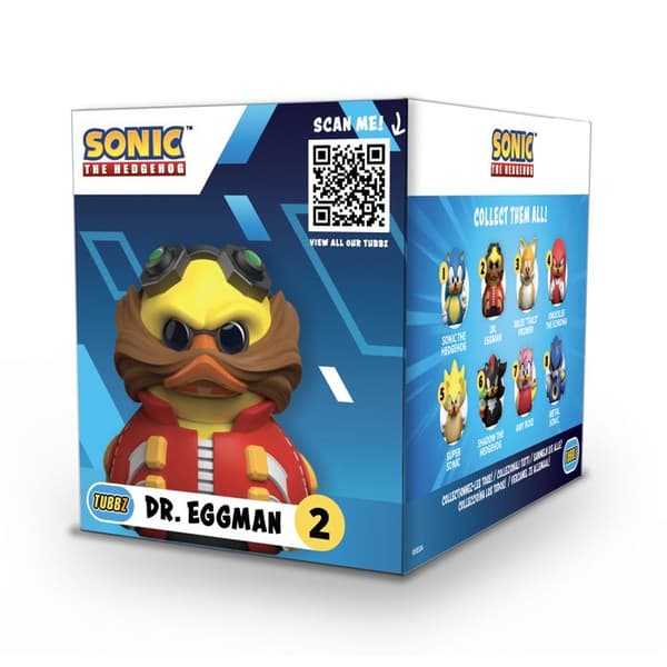 Figurin - NUMSKULL - SONIC - THE HEDGEHOG TUBBZ - Dr. Eggman - PVC - 10 cm