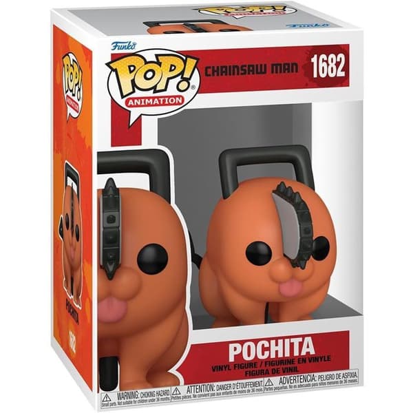 Figur - FUNKO - CHAINSAW MAN - 9 cm - Vinyl - Fönsterlåda - För fans