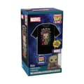 Miniatyrbild 1 av 2: Pocket Pop! &amp; T-shirt - Guardians of the Galaxy - Holiday Groot Storlek Xl