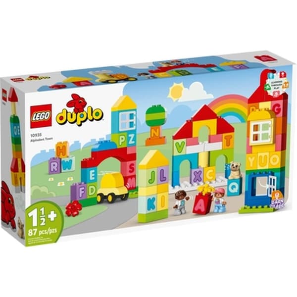 Konstruktionsspil Lego Ciudad Alfabeto 87 Dele