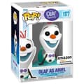 Miniatyrbild 1 av 2: POP figure Disney Olaf Present - Olaf as Ariel Exclusive