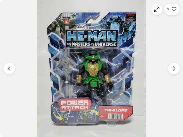 He-Man & the Masters of the Universe - Tri-Klops Power Attack Action  Figure