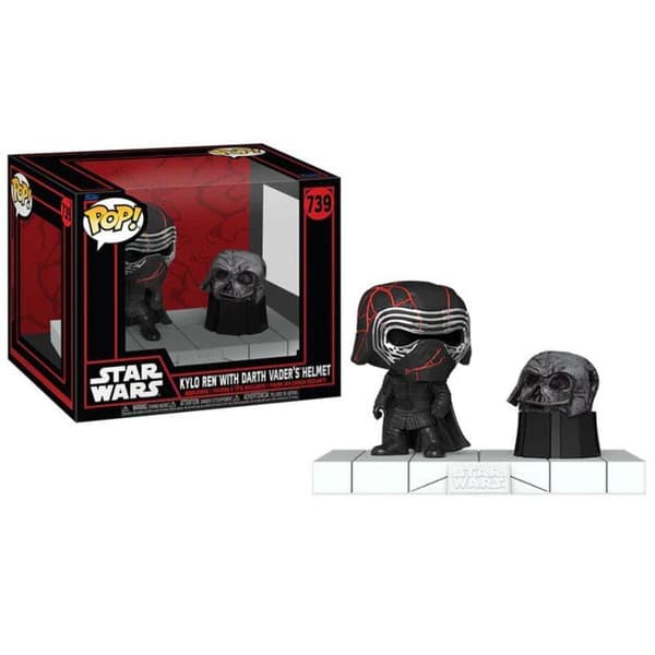 Figur - FUNKO - Pop Deluxe N° 739 - Kylo Ren - Star Wars - Mörka Sidan