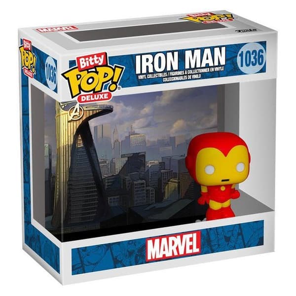 Statyett - FUNKO - Iron Man (Avenger Tower) - Marvel