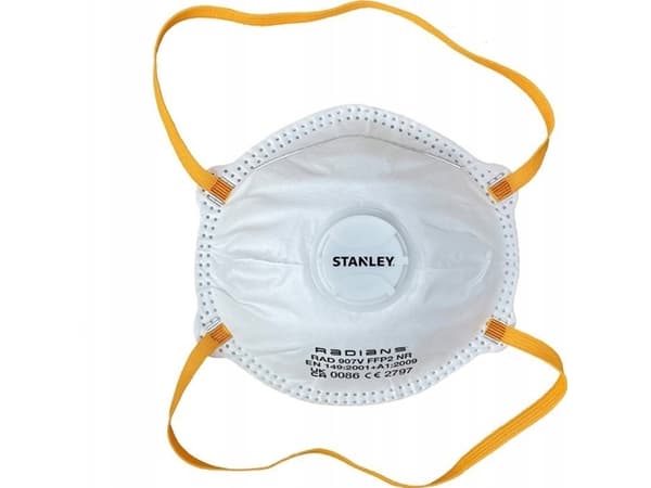 Stanley beskyttelsesmasker med ffp2 ventil, 10 stk