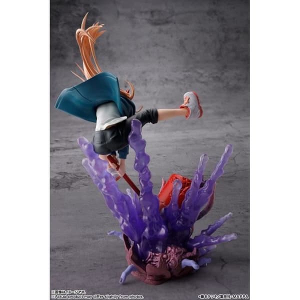 MOTORSÅGSMANSTATYTT PVC-FIGUARTER ZERO POWER 23 CM BANDAI TAMASHII N