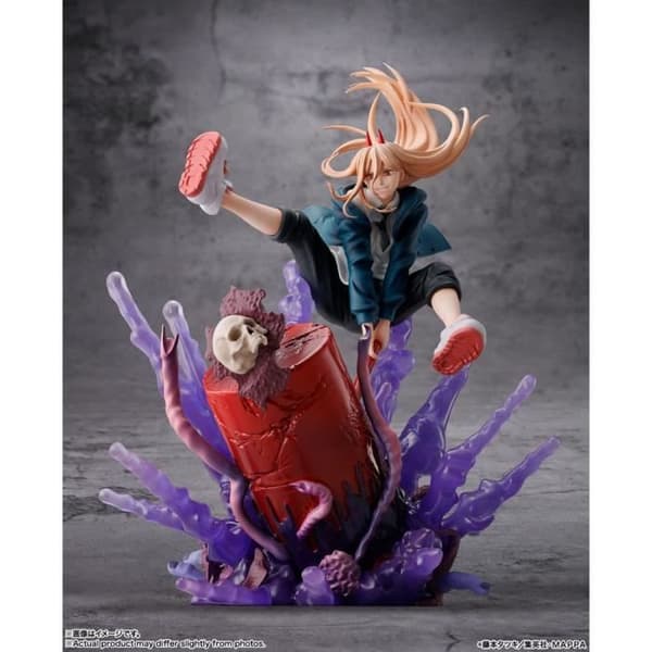 MOTORSÅGSMANSTATYTT PVC-FIGUARTER ZERO POWER 23 CM BANDAI TAMASHII N