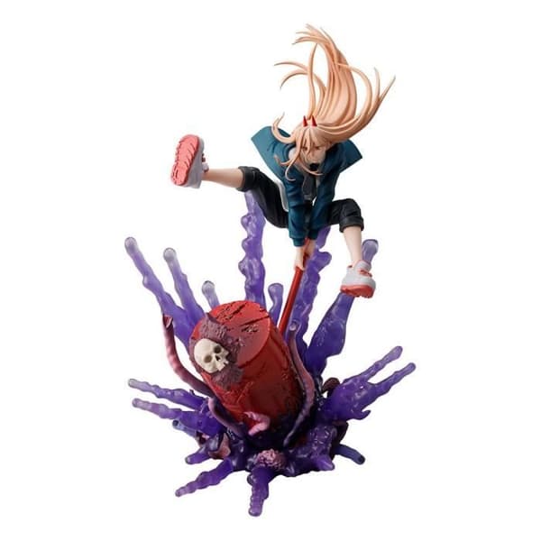 MOTORSÅGSMANSTATYTT PVC-FIGUARTER ZERO POWER 23 CM BANDAI TAMASHII N
