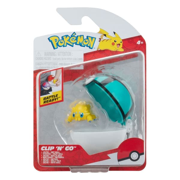 Pokemon Clip'n'Go Poké Balls Joltik & Net Ball