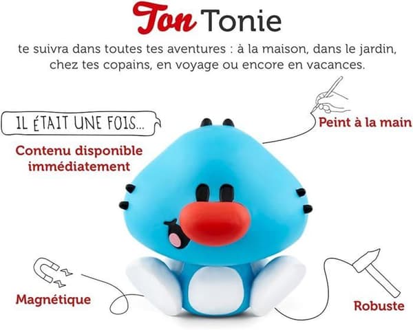 tonies - Tonie statyett - Oggy Oggy - Audio figur för Toniebox