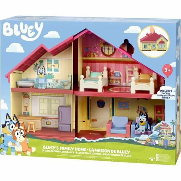 Miniature Hus Moose Toys Bluey