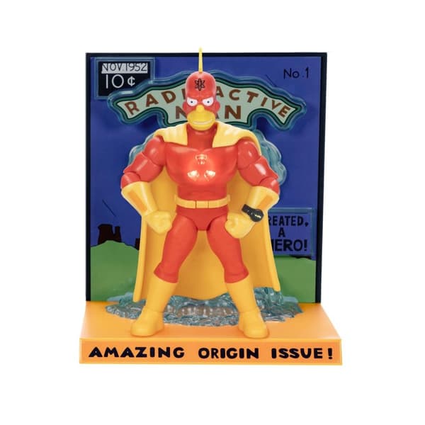 JAKKS Pacific The Simpsons 5 tommer figur Premium Radioactive Man