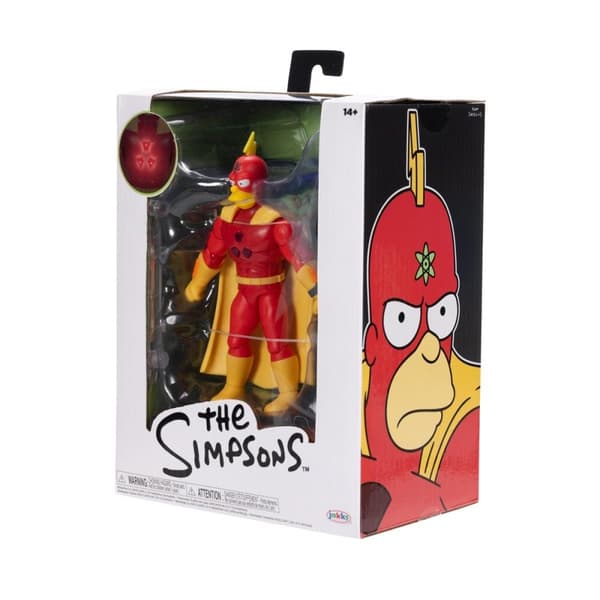 JAKKS Pacific The Simpsons 5 tommer figur Premium Radioactive Man