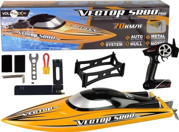 LeanToys Vene R/C Harjaton ARTR SR 80 PRO 74 km/ h Keltainen
