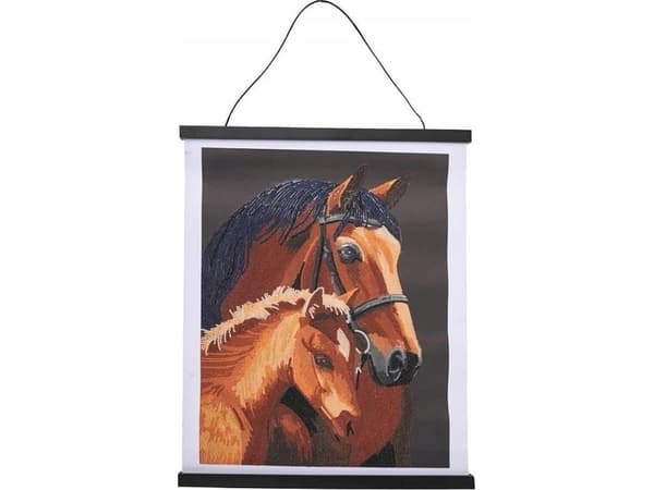 Epee juliste 35x45cm timantti mosaiikki Hevoset