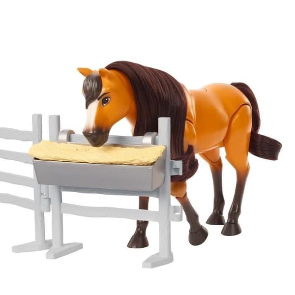 Galloping Spirit Horse Figurine - MATTEL - Galloping Spirit - 20 cm - ledad och ljud