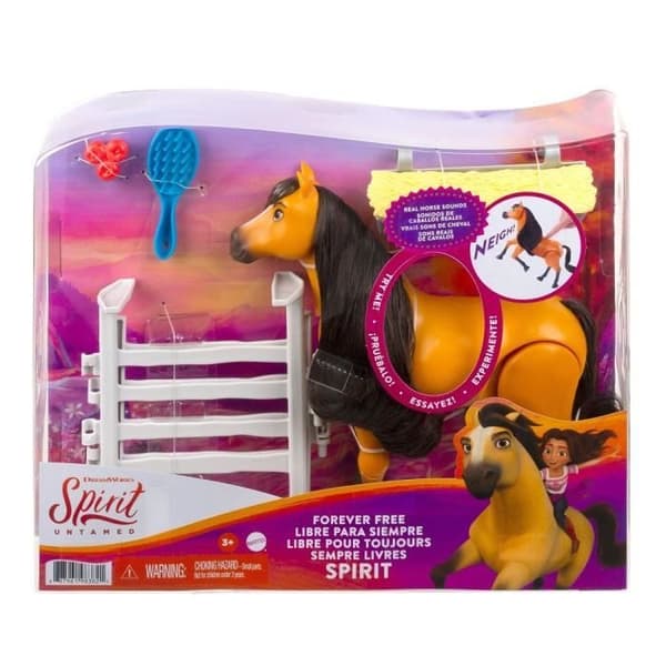 Galloping Spirit Horse Figurine - MATTEL - Galloping Spirit - 20 cm - ledad och ljud
