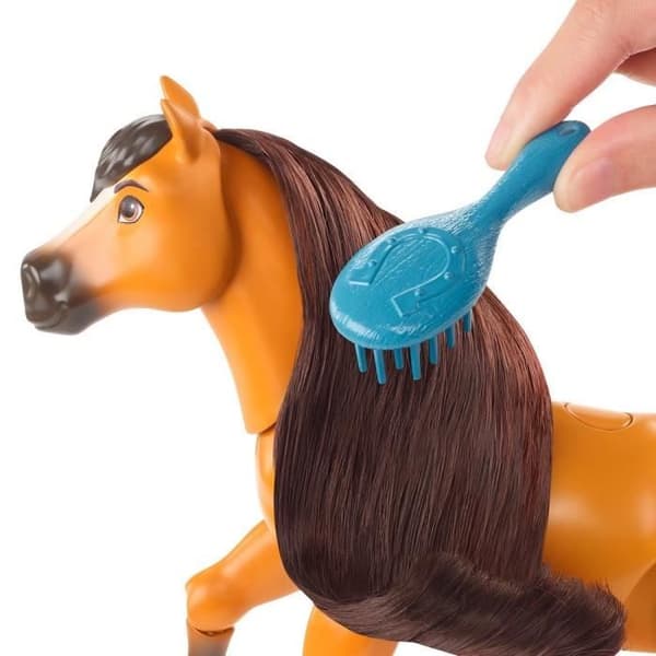 Galloping Spirit Horse Figurine - MATTEL - Galloping Spirit - 20 cm - ledad och ljud