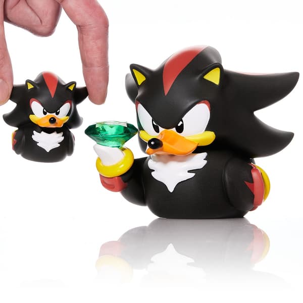 Numskull - Mini TUBBZ badanka - Sonic the Hedgehog - Shadow (badkarsutgåva) - 8cm