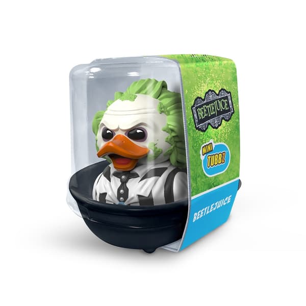 Numskull - Mini TUBBZ badanka - Beetlejuice - Beetlejuice (badkarsutgåva) - 8cm