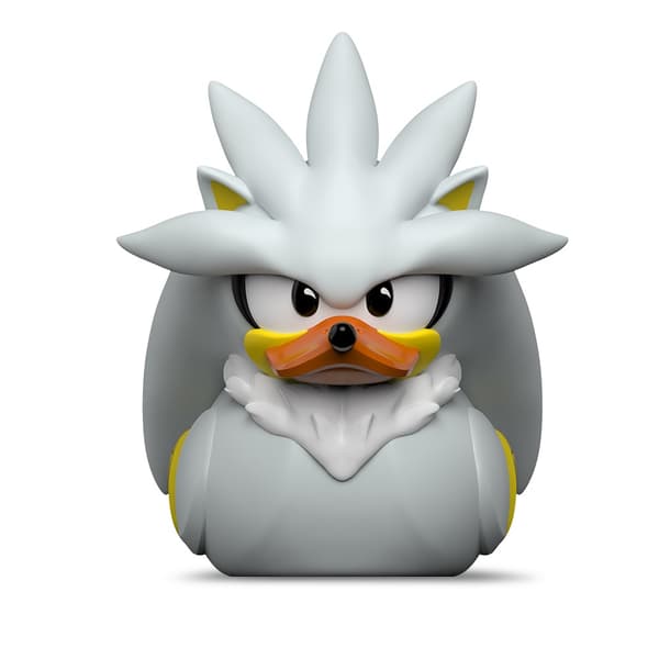 Numskull - TUBBZ Badanka - Sonic the Hedgehog - Silver the Hedgehog (Första Utgåvan) - 9cm
