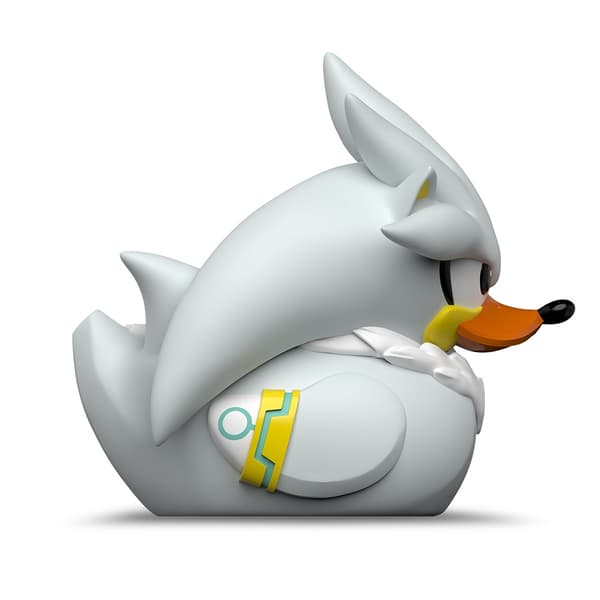 Numskull - TUBBZ Badanka - Sonic the Hedgehog - Silver the Hedgehog (Första Utgåvan) - 9cm