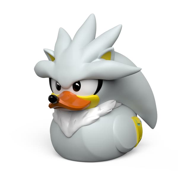 Numskull - TUBBZ Badanka - Sonic the Hedgehog - Silver the Hedgehog (Första Utgåvan) - 9cm