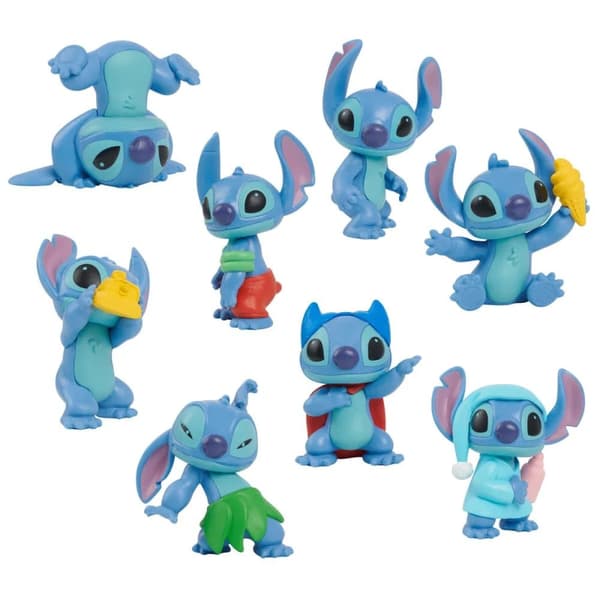 Disney Stitch Figurer 8-pack