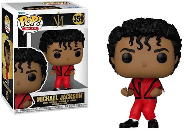 Funko Pop Rocks: Michael Jackson (thriller)