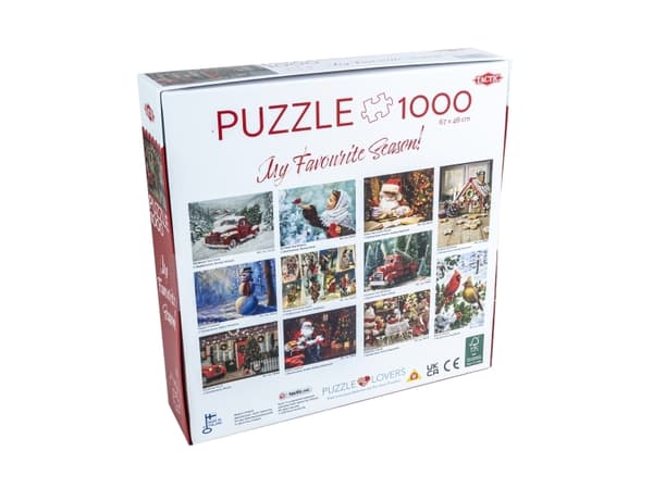 Tactic Puzzle Lovers Christmas porch 1000 pcs puzzle