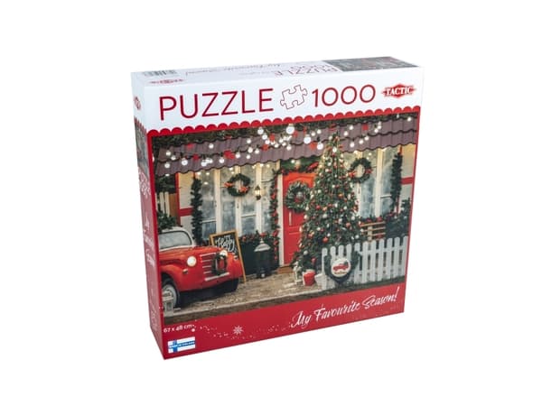 Tactic Puzzle Lovers Christmas porch 1000 pcs puzzle